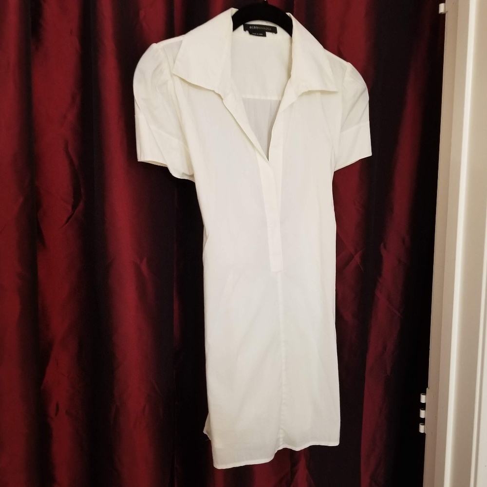 White BCBG Maxazria Shirt